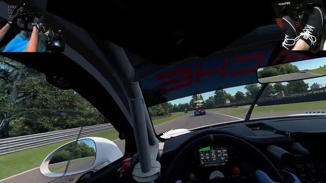 Automobilista 2 Multiplayer Porsche 911 GT3R @ Oulton Park International VR Fanatec Valve Index смотреть онлайн