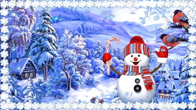 футаж снеговик для монтажа 2 смотреть онлайн