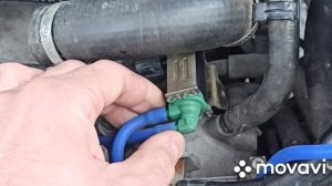 Замена вакуумных шлангов Subaru Forester. Ej205