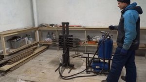 Формировка лопастей винтовых свай 76-180 мм, 5.5 кВт , 220V