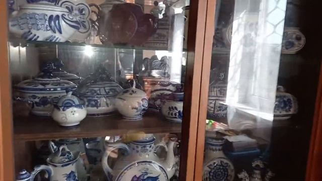 Коллекция Гжели для музея СССР.