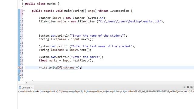 Java (Eclipse) Storing inputs to .txt file using Do while loop смотреть онлайн