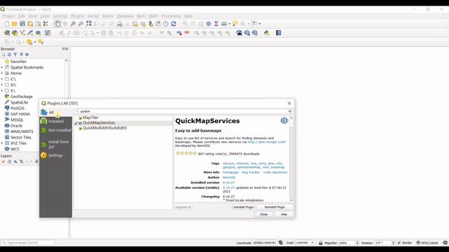 Add Google Satellite Map to QGIS | Google Satellite Images смотреть онлайн