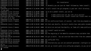 6.6 Git – Просмотр – Кто написал эту строку git blame