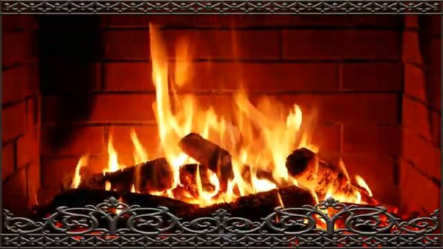 ?КАМИН. Приятный Звук Потрескивающихся Дров. ?Relaxing Burning Fireplace With Crackling Fire Sounds смотреть онлайн