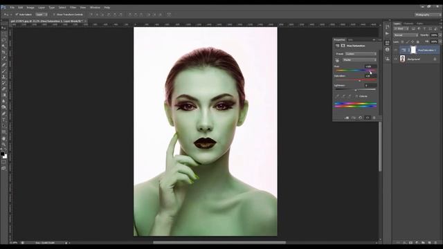 Hue/Saturation and Vibrance Tutorial for Adobe Photoshop смотреть онлайн