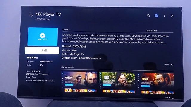 how to install MX player in lg tv | lg webos tv app install MX player tv смотреть онлайн