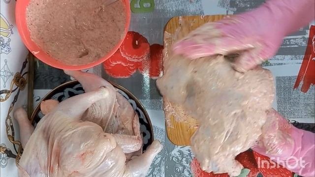 #КУРИЦА!КУРИЦА В ТАНДЫРЕ!С ХРУСТЯЩЕЙ КОРОЧКОЙ!