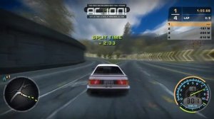 Need For Speed Most Wanted Toyato Trueno AE86 Turning