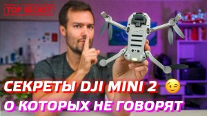 DJI MINI 2 СЕКРЕТНЫЕ НАСТРОЙКИ И ФИШКИ ДРОНА / SECRET SETTINGS DJI MINI SE TIPS AND TRICKS