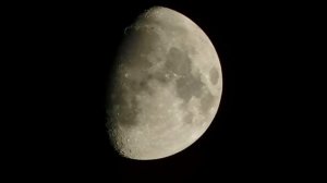 First Video! Moon Video With Nikon Coolpix B500!