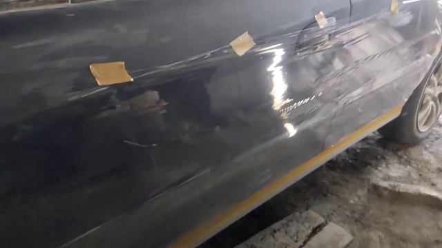 Hyundai Elantra замена порогов и полный окрас! смотреть онлайн