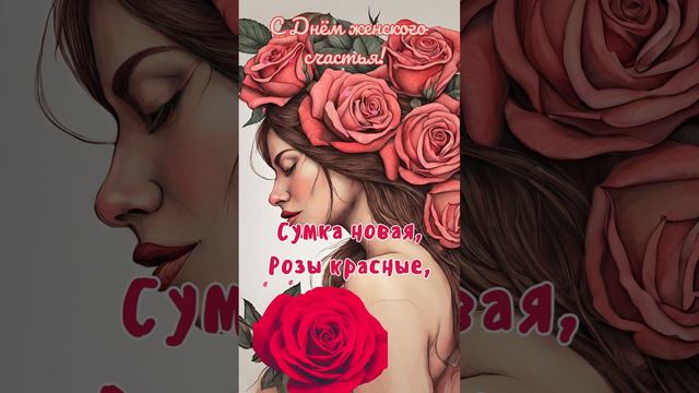 С Днём женского счастья!💖21 февраля, 18 октября и 11 июня