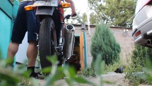 доработка Yamaha YBR125 выхлоп погромче