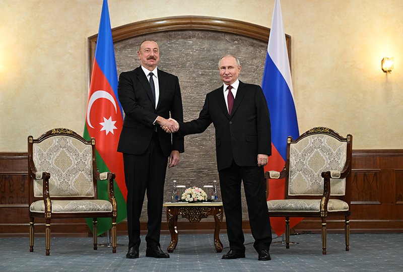 Путин поздравил Алиева с победой на выборах президента Азербайджана / События на ТВЦ