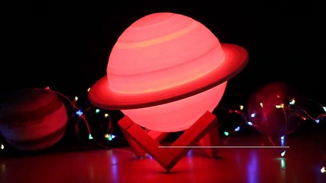 Ночник - светильник Сатурн смотреть онлайн