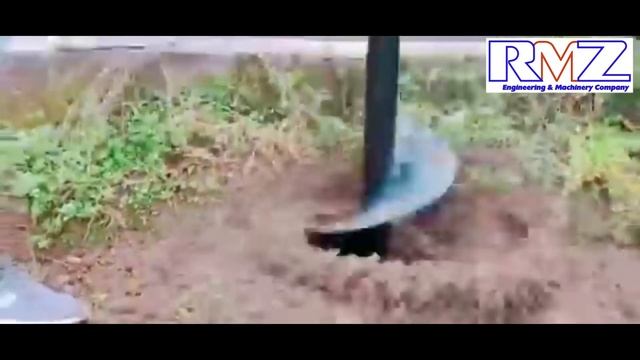 МотоБУР" MV-1"передвижной для ускоренной сверловки земли с посадкой деревьев или столбов