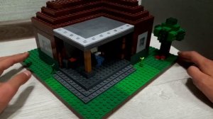 Что крафтим? / Как сделать кузницу из LEGO /  LEGO Minecraft кузница / Майнкрафт