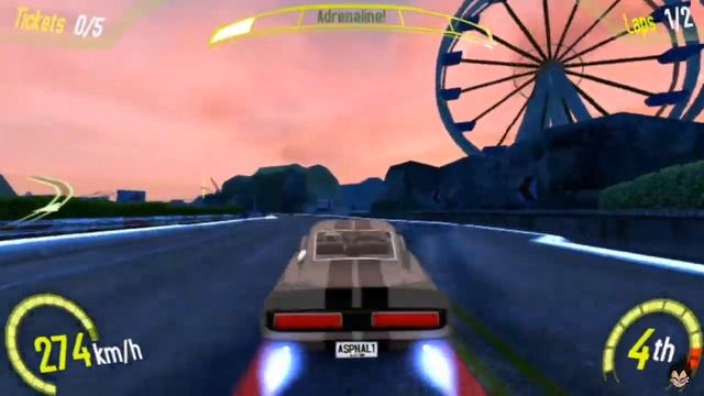 Asphalt Injection - Game PS Vita - Gameplay смотреть онлайн