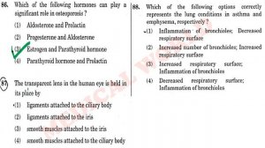 NEET 2018 ANSWER KEY BIOLOGY | HELD ON 6 MAY 2018 |