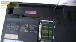 how to replace or remove keyboard on notebook acer aspire 2930, keyboard replacement