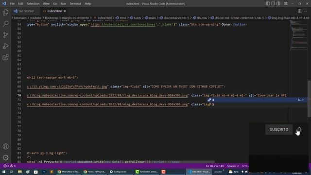 LAS CLASES PARA DAR MARGEN IZQUIERDO Y DERECHO CAMBIARON EN BOOTSTRAP 5