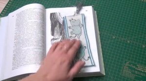 Прикладная вышивка - закладка для книги
