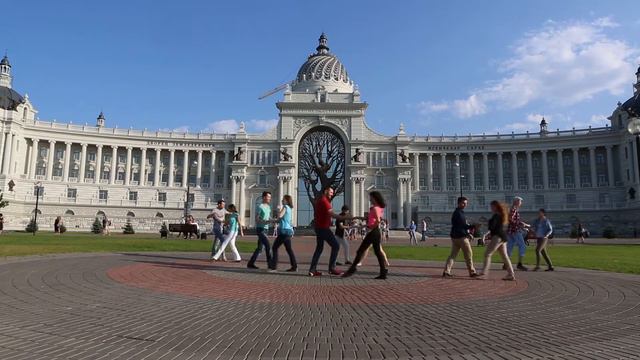 International Flashmob West Coast Swing 2017 Kazan (Russia) смотреть онлайн