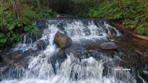 Водопад на реке Чалпа Боровичи / Что посмотреть в Новгородской области