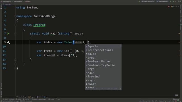 C# 8 - Range & Index. Диапазоны и индексы смотреть онлайн
