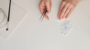 Сова игрушка из ваты и фольги .