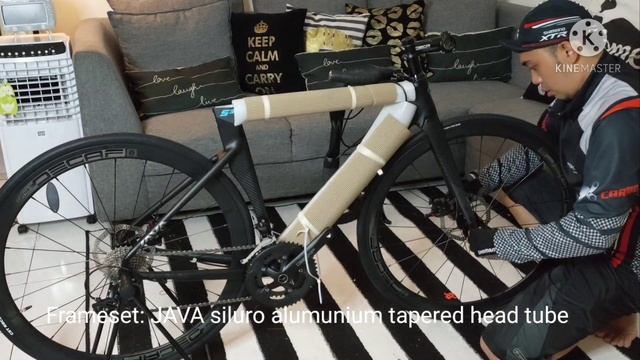 Unboxing & Review Sepeda Road Bike JAVA SILURO 3 смотреть онлайн