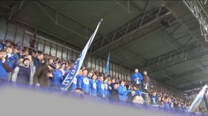 Обзор трибуны на матче Динамо-ПСВ