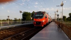 Электропоезд Волгоград-Котельниково Electric train Volgograd-Kotelnikovo 电动火车伏尔加格勒-科捷尔尼科沃 電車ヴォルゴグラー