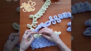 Сменить цвет при вязании из Alize PUFFY (3 способа)