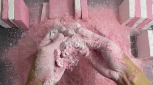 Most Satisfying Thin Blocks Crush | gym chalk crush asmr vibes