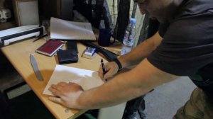 Дмитрий Мельников рассказывает о своих метательных ножах