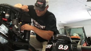 Mercury Verado oil change