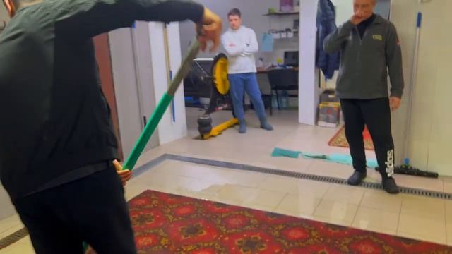 Химчистка ковров.  Ковровый цех "ПОБЕДА". Как чистят ковры профессионалы?