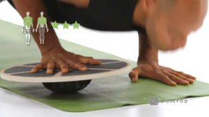 Упражнения с балансировочным диском от Domyos(Варианты применения диска в кросс-тренинге) | Декатло