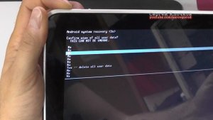 Hard Reset на планшете Acer Iconia Tab