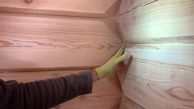 Как правильно шлифовать сруб и чем его красить смотреть онлайн