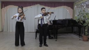 Дуэт скрипачей  Авдокушина Алисия  Манукян Алекс