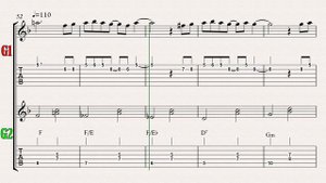 "LIFE ON MARS ?"/DAVID BOWIE/MY TAB FOR GUITAR (SONG FOR ACOUSTIC)#9