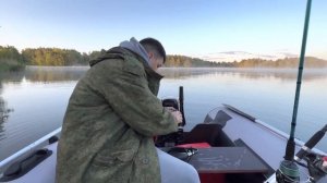 Рыбалка и отдых на природе.Hidea 9.9 pro&RiverBoats 390.дообкатка мотора.