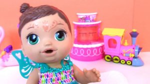 Little Baby Doli КУКЛА Беби Элайв - ФЕЯ! Baby Alive Fairy Видео для Девочек ✿Играем в Дочки Матери