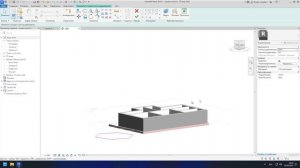 Модель в контексте - Выдавливание в Revit