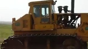 Fiat Allis Bulldozers digging in new water line