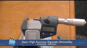 Mitutoyo America's 0.1 μm High Accuracy Digimatic Micrometer