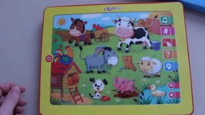 Планшетик Азбукварик музыкальная ферма - видеообзор
